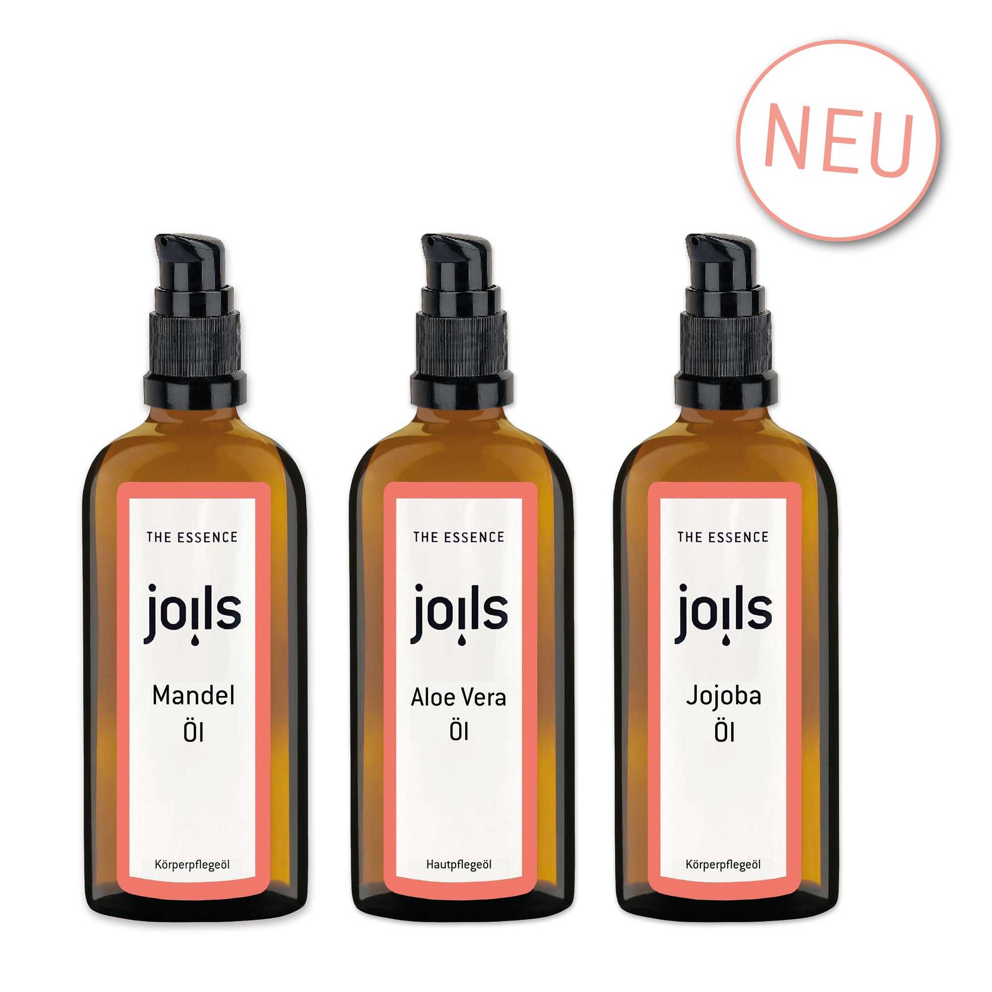 Körperpflegeöle/Basisöle SET 3x100ml