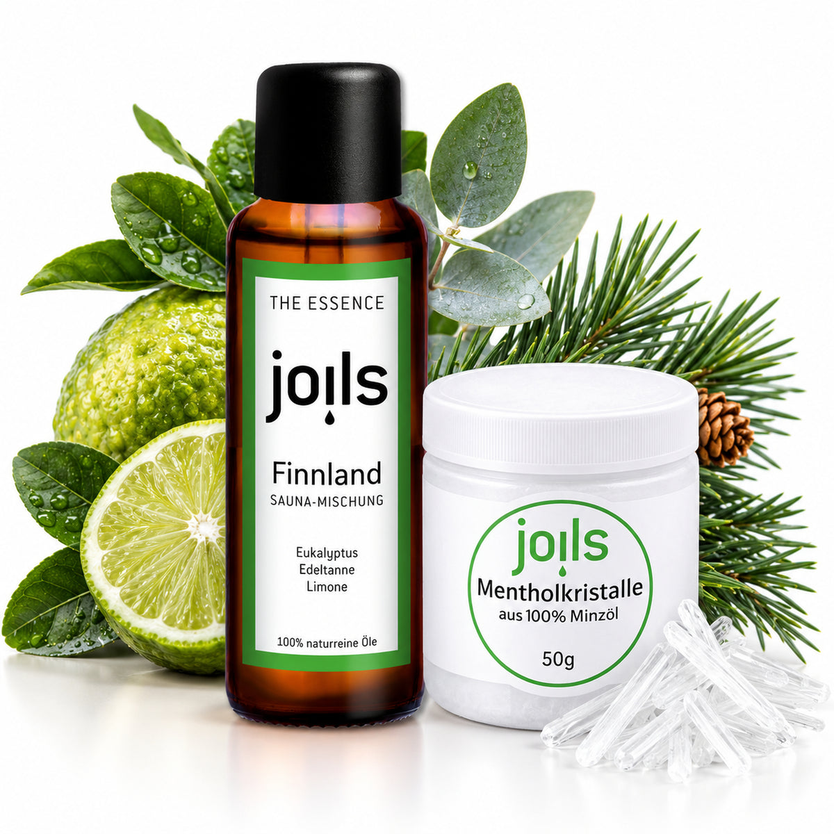 joils sauna aufguss set finnland menthol