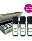 Introductory set for pure natural oils